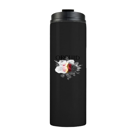 Orchid Flowers Thermal Tumblers