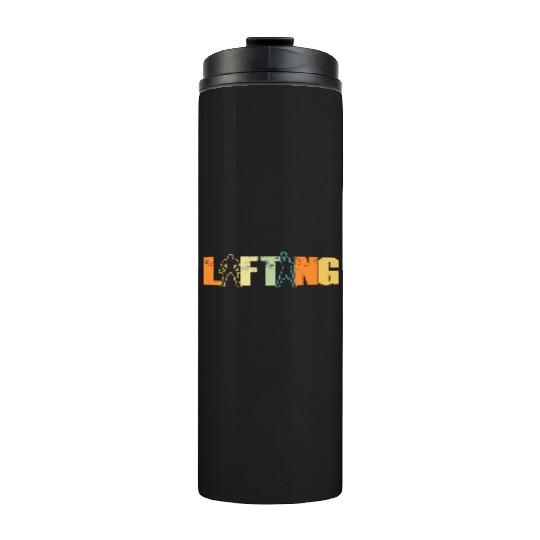 Lifting Gym Lift Workout Weightlifting Thermal Tumblers