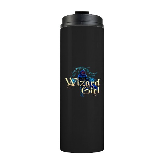 Wizard Girl Thermal Tumblers