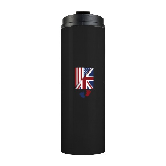 American Union Jack Flag Baby american union jack Thermal Tumblers