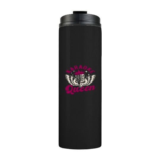 Queen Karaoke Bar, Party, Company Party, Women Thermal Tumblers