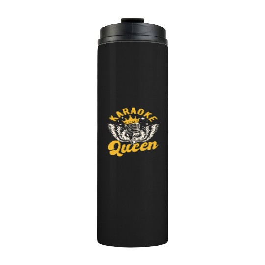 Queen Karaoke Bar, Party, Company Party, Women Thermal Tumblers