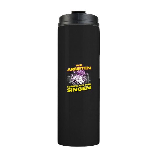 Queen Karaoke Bar, Party, Company Party, Women Thermal Tumblers