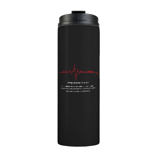 Programmer Heartbeat Thermal Tumblers