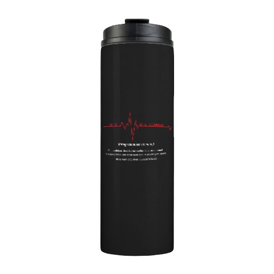 Programmer Heartbeat Thermal Tumblers