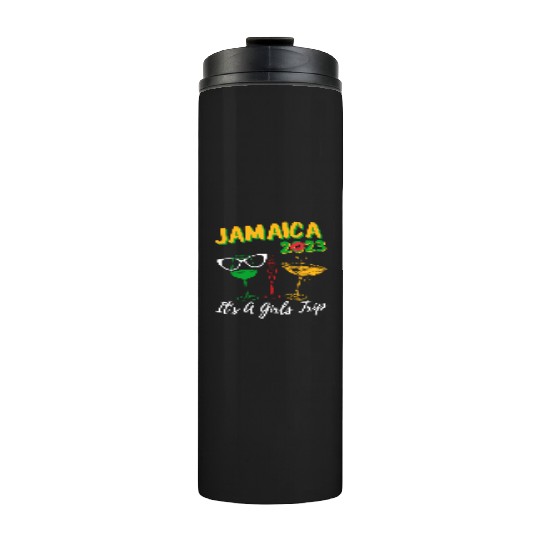 Jamaica 2023 It's A Girls Trip Bachelorette Party Thermal Tumblers