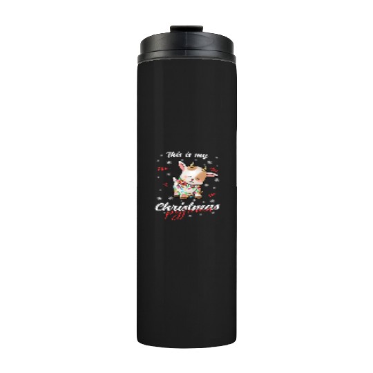 Winter Christmas Pyjama Goat Thermal Tumblers