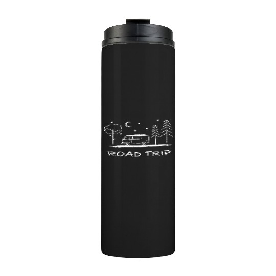 Road trip – your heart beats for camping Thermal Tumblers