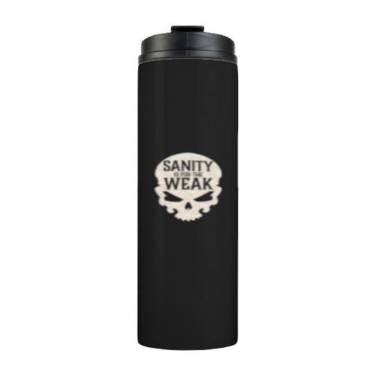 Demon Skull Sanity is for the Weak Thermal Tumblers