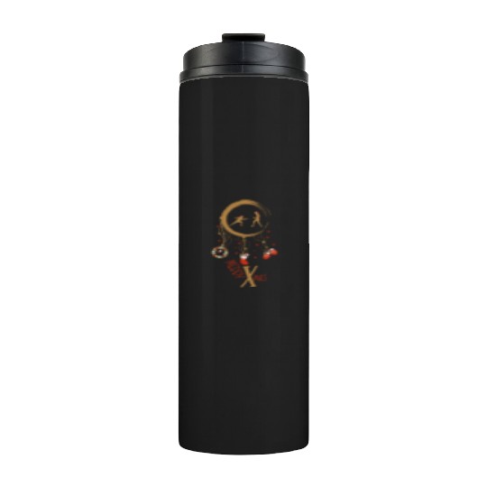 Winter dreamcatcher Christmas Fencing Thermal Tumblers