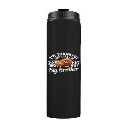 Big Brother 2023 Baby Thanksgiving Turkey Boys Thermal Tumblers