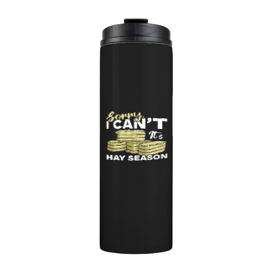Hay Season Agriculture Hay Farmer Thermal Tumblers