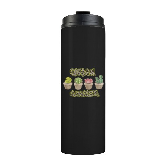 Garden Gangster Flower Enthusiast Thermal Tumblers