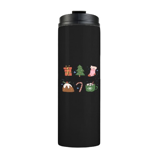 Tis the Season Christmas Thermal Tumblers