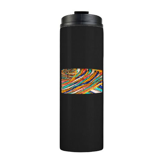 Neon Rainbow Retro 2023 NewYear Vintage Stronger Thermal Tumblers