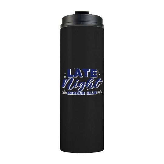 Late Night Reader Club 3 Thermal Tumblers