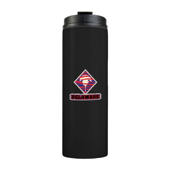 US States DELAWARE Thermal Tumblers