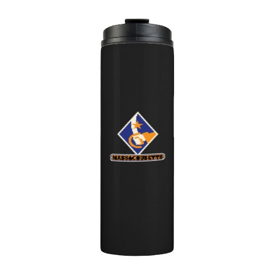 US States MASSACHUSETTS Thermal Tumblers