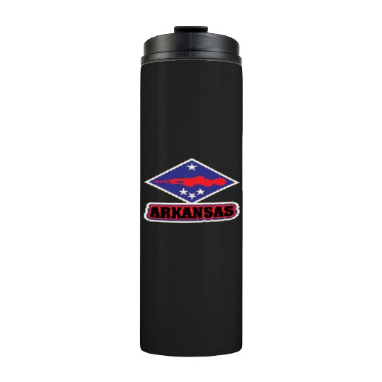US States ARKANSAS Thermal Tumblers