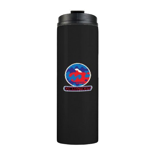 US States CONNECTICUT Thermal Tumblers
