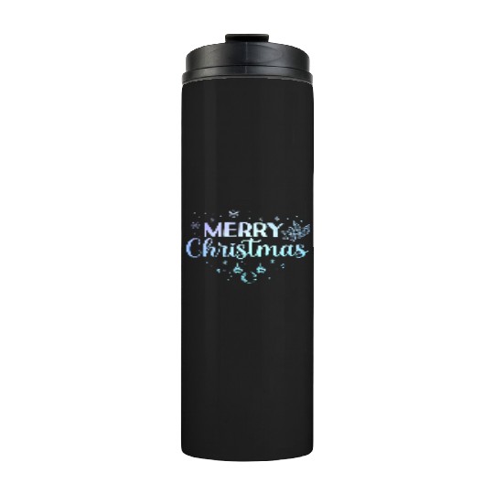 Pastel Xmas Lover Christmas Holidays Thermal Tumblers