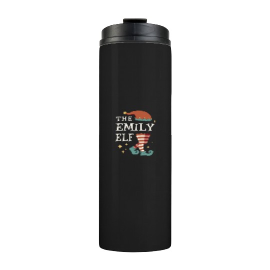 The Emily Elf - Christmas Pajama for Emily Thermal Tumblers