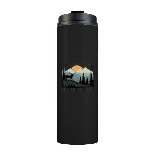 YStone National Park Mountains Wilderness Thermal Tumblers