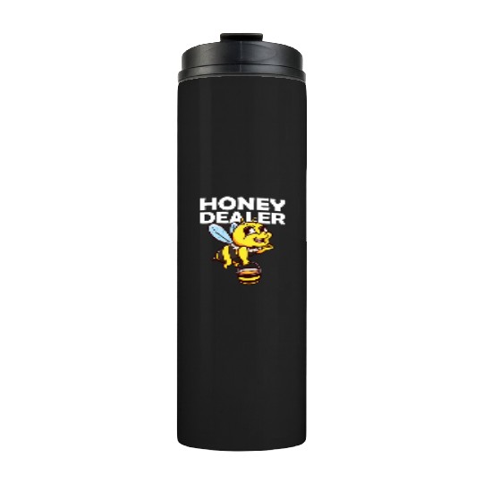 Honey Dealer Bee Honeycomb Farmer Beekeeper Beehiv Thermal Tumblers