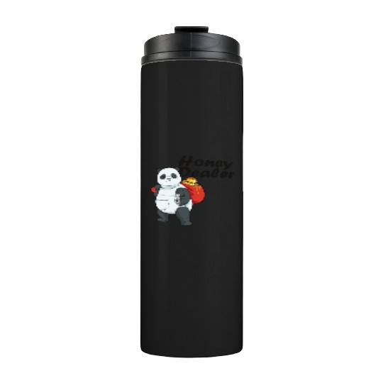 Honey Dealer Farmer Beekeeper Bees Panda Thermal Tumblers