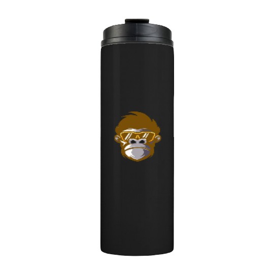 monkey face Thermal Tumblers