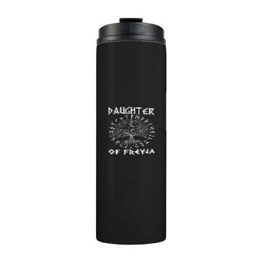 Daughter Of Freyja Schildmaid Viking Thermal Tumblers