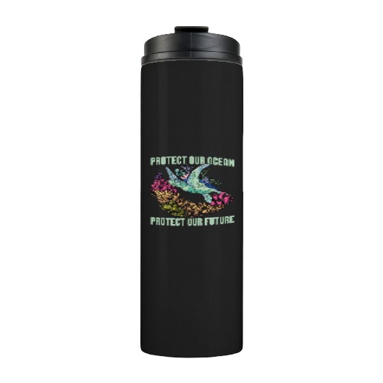 Marine Biology Protect Our Ocean Loves Marine Life Thermal Tumblers