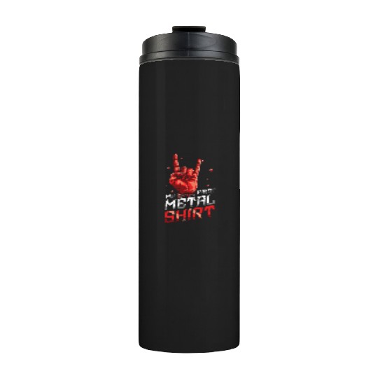 Metal Kid Rock Sign Rock Hand First Metal Thermal Tumblers