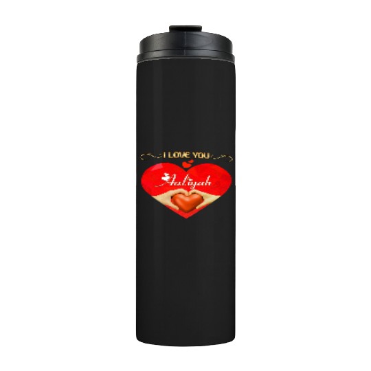 I love you Aaliyah Thermal Tumblers