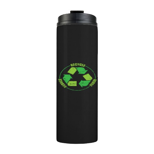 Recycle Nature Environment Planet Earth Thermal Tumblers