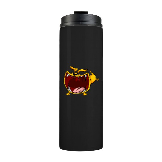 Scary Big Mouth Dog Owners Pet Lover Gift Ideas Thermal Tumblers