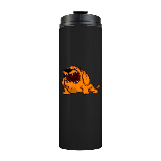Scary Big Mouth Dog Owners Pet Lover Gift Ideas Thermal Tumblers