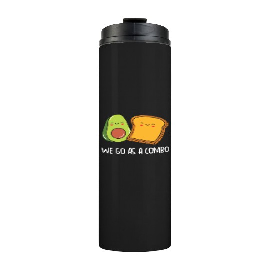Siblings Avocado Toast Combo Big Sister Brother Thermal Tumblers