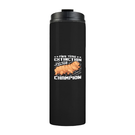 Moss Piglet Science Biology Tardigrade Lover Thermal Tumblers