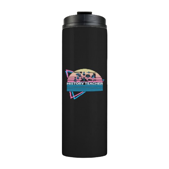 History Teacher Retro Thermal Tumblers