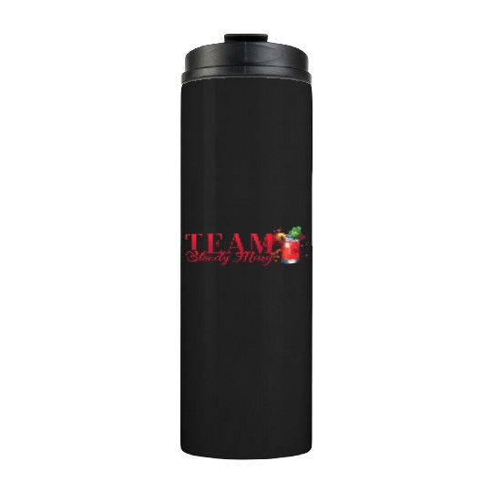 Team Bloody Mary Cocktail for Bartender Thermal Tumblers