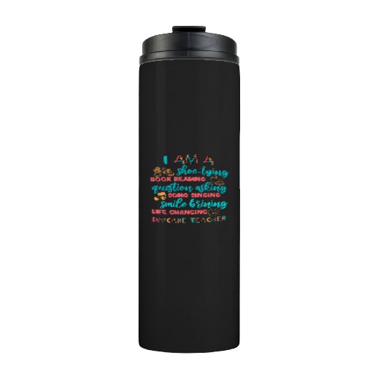 Childcare Kindergarten Preschool Daycare Teacher Thermal Tumblers