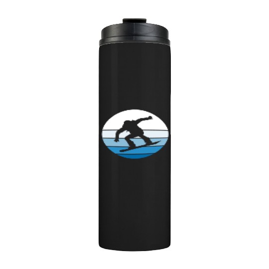 Snowboarding Snowboarder Snowboard Thermal Tumblers
