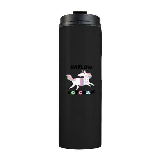 Harlow And Popcorn Merch Popcorn The Pony Thermal Tumblers