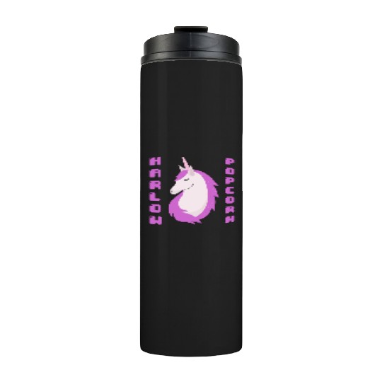 Harlow And Popcorn Merch Popcorn The Pony Thermal Tumblers
