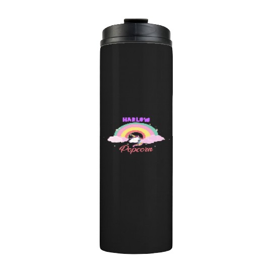 Harlow and Popcorn Merch Popcorn the Pony Thermal Tumblers