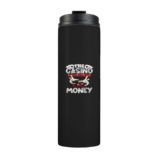 Poker Casino Poker Player Gambling Roulette Thermal Tumblers