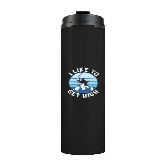 Ski Lifestyle Winter Sport Apparel Skiier Gifts Thermal Tumblers