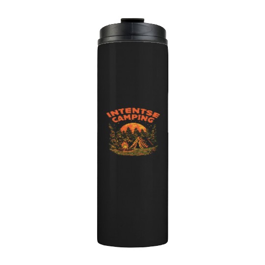 Intentse Camping Wildlife Camper Outdoor Camp Moun Thermal Tumblers