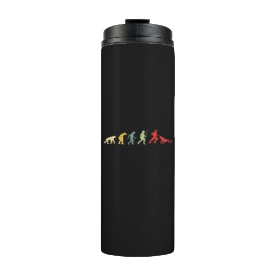 Father Running With Baby Carriage Evolution Thermal Tumblers